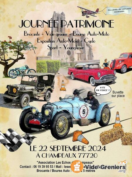 Vide grenier - brocante - bourse auto moto - expo auto moto