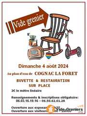Photo de l'événement Vide grenier à Cognac La Forêt