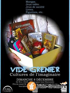 Photo de l'événement Vide-grenier cultures de l'imaginaire