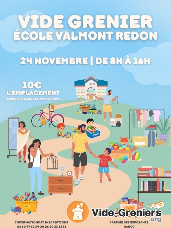 Vide grenier du 24 novembre 2024