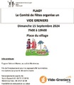 Vide grenier du Comité des fêtes