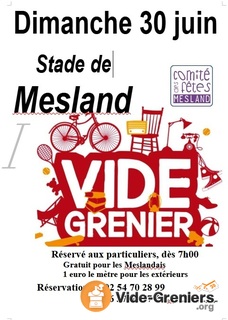 Photo de l'événement Vide grenier du comité des fêtes