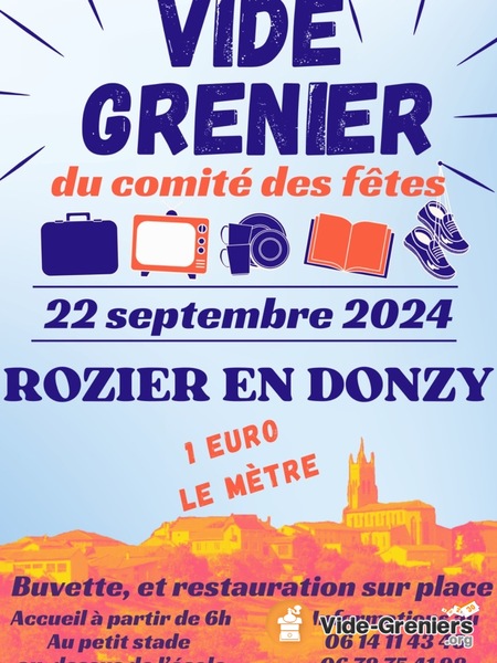 Vide grenier du comité de fêtes