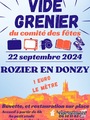 Photo Vide grenier du comité de fêtes à Rozier-en-Donzy