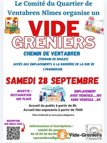 Vide grenier du comité de Ventabren