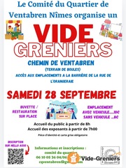 Photo de l'événement Vide grenier du comité de Ventabren