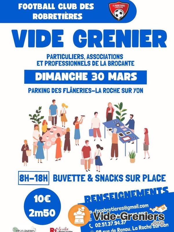 Vide Grenier du FC Robretières