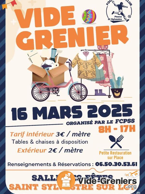 vide grenier du FCPSS