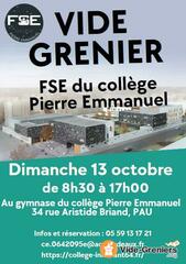 Photo de l'événement Vide Grenier du FSE du collège Pierre Emmanuel