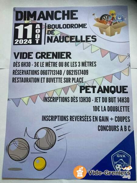 Vide grenier du GVA