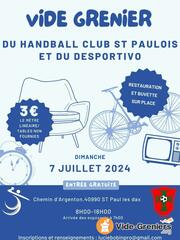 Photo de l'événement Vide grenier du Handball Club Saint Paulois et du Desportivo
