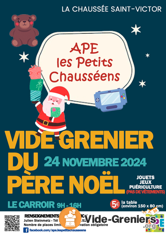 Vide Grenier du Père Noël - APE Les petits Chauséens