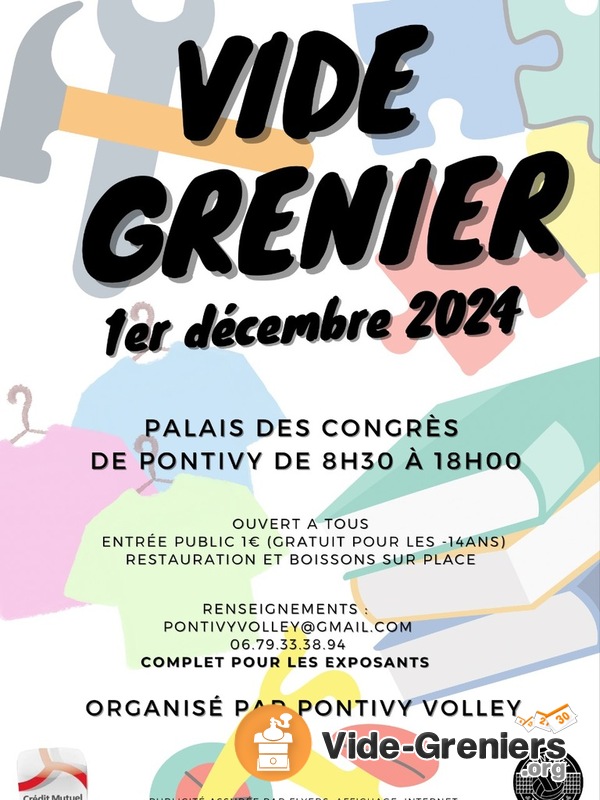 Vide grenier du Pontivy Volley Club