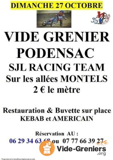 Photo de l'événement Vide grenier dû SJL racing