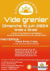 Photo de l'événement Vide grenier du soleil de la porte de Montrouge .