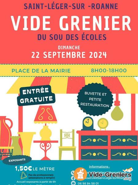 Vide grenier du sou des écoles