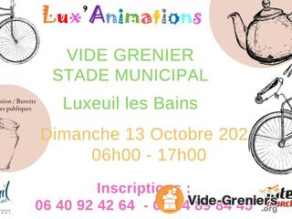 Photo de l'événement Vide grenier du Stade Municipal Luxeuil - LUXANIMATIONS