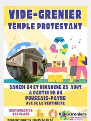 Photo de l'événement Vide grenier du temple protestant