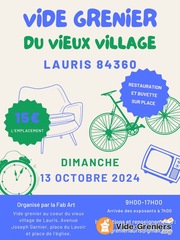 Vide grenier du vieux village