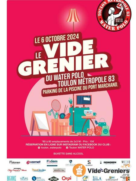 Vide Grenier du WATER-POLO TOULON Métropole 83