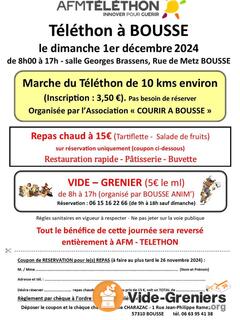 Photo de l'événement Vide-grenier duTéléthon BOUSSE