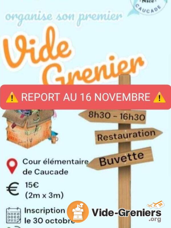 Vide grenier école Caucade