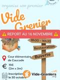 Vide grenier école Caucade