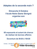 Vide grenier école notre dame sevigne