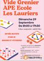 Vide Grenier Ecole les Lauriers