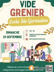 Photo de l'événement Vide grenier ecole sainte germaine