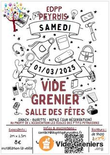 Photo de l'événement Vide Grenier des écoles des P'tits Peyruisiens