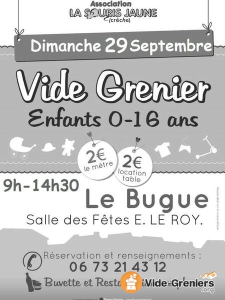 Vide grenier enfants et puériculture