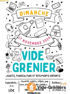 Photo de l'événement Vide grenier enfants ( jouets, vêtements et puériculture)