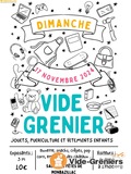 Vide grenier enfants ( jouets, vêtements et puériculture)