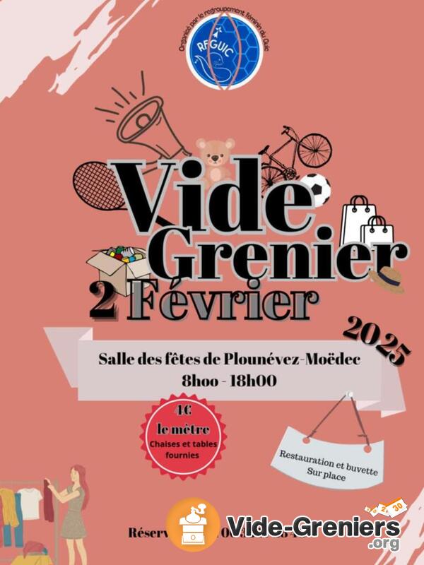 Vide grenier et bébé puces