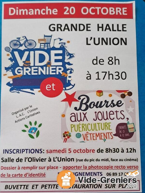 Vide grenier et bourse aux jouets