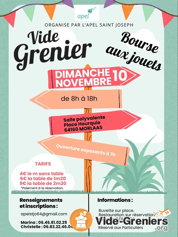 Vide grenier et bourse aux jouets