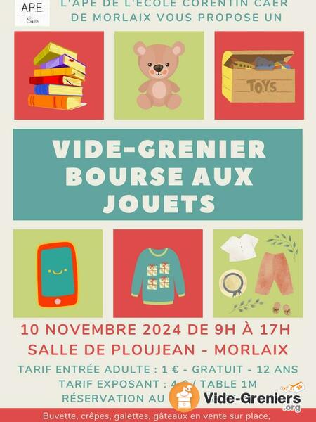 Vide grenier et bourse aux jouets