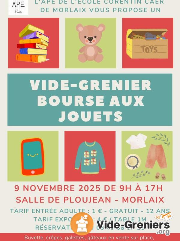 Vide grenier et bourse aux jouets