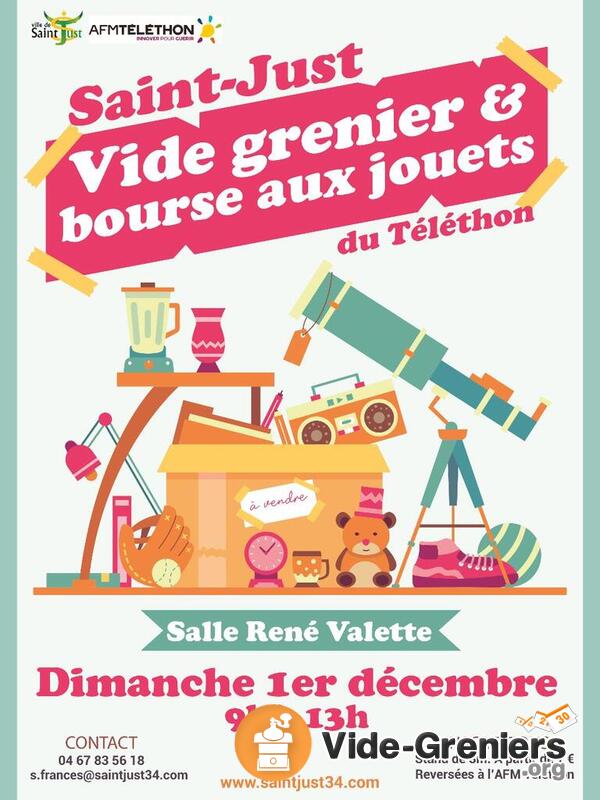 Vide grenier et bourse aux jouets