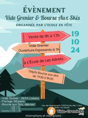 Vide grenier et Bourse aux skis et Fartage de Les Adrets