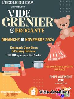 Photo de l'événement Vide Grenier et Brocante de L'Ecole du Cap Martin