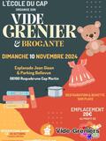 Photo Vide Grenier et Brocante de L'Ecole du Cap Martin à Roquebrune-Cap-Martin