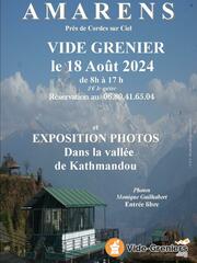 Photo de l'événement Vide grenier et expo photos 'dans la vallée de Katmandu'