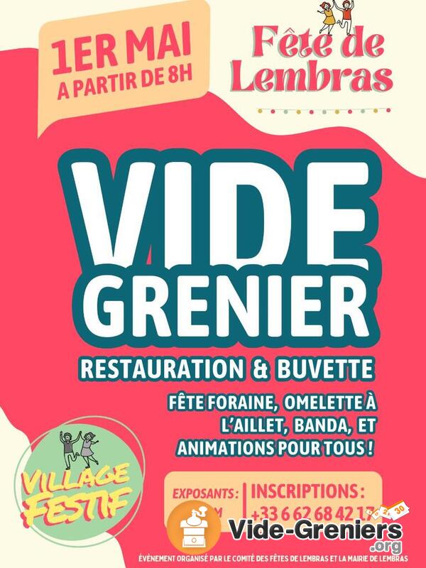 Vide Grenier et fête du village