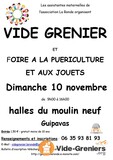 Photo Vide grenier et foire à la puériculture à Guipavas