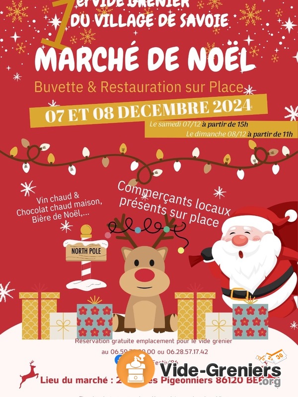 Vide grenier et marché de noel