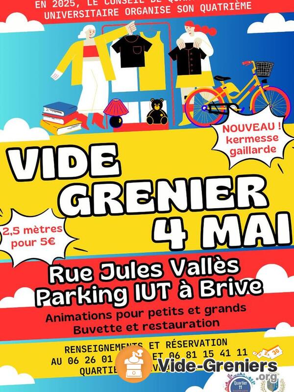 Vide grenier festif du Quartier 11