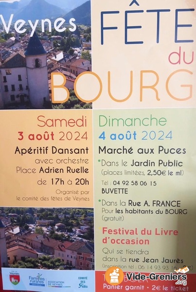 Vide grenier, fête du bourg