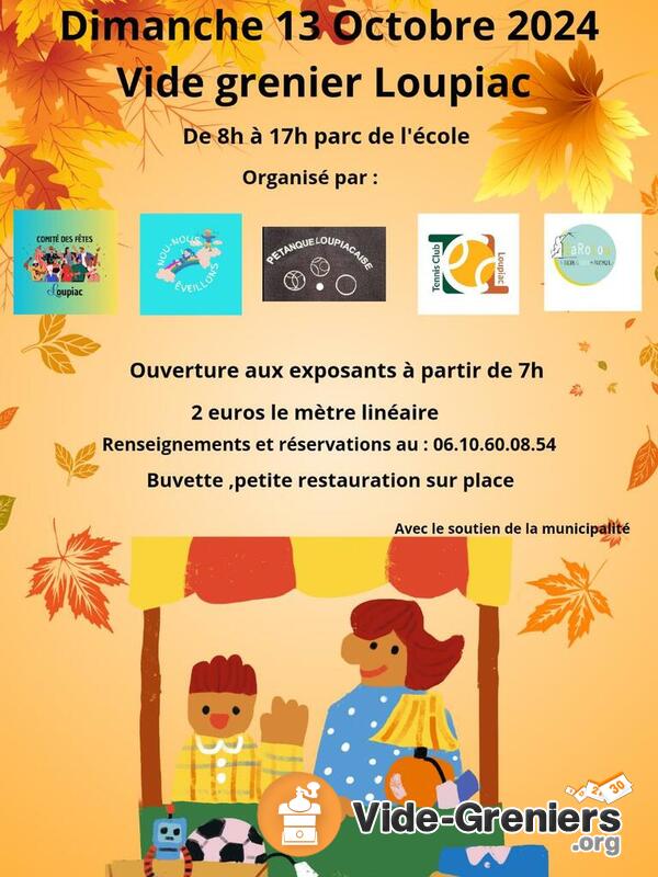 Vide grenier fête de l'automne